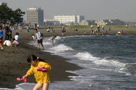 城南島でアクティブ初張り～！(笑)