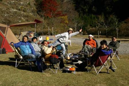 亀山オートキャンプ場で亀沼大商談会？(爆)
