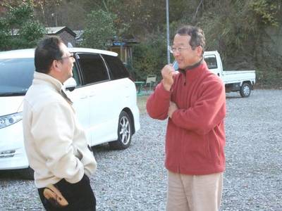 亀山オートキャンプ場で亀沼大商談会？(爆)