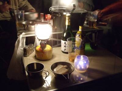亀山オートキャンプ場で亀沼大商談会？(爆)