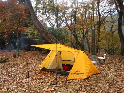 アルピニストyuma主催テン泊講習会（大倉高原山の家）