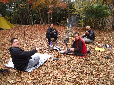 アルピニストyuma主催テン泊講習会（大倉高原山の家）