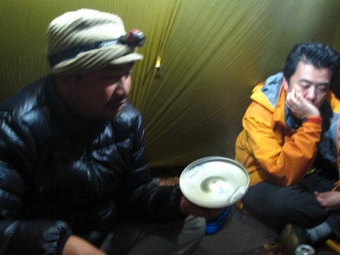アルピニストyuma主催テン泊講習会（大倉高原山の家）