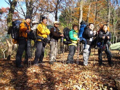アルピニストyuma主催テン泊講習会（大倉高原山の家）