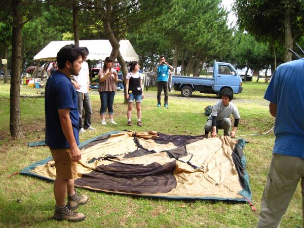 海の大学、キャンプカレッジ（女子大生特盛りキャンプ！)