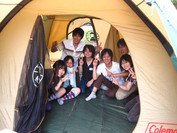 海の大学、キャンプカレッジ（女子大生特盛りキャンプ！)