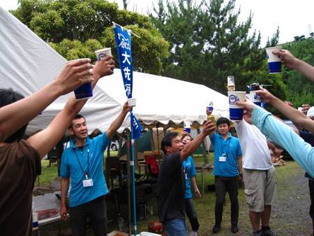 海の大学、キャンプカレッジ（女子大生特盛りキャンプ！)