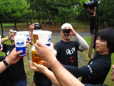 ネバネバギブアップキャンプ(大洗サンビーチキャンプ場)