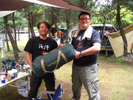 ネバネバギブアップキャンプ(大洗サンビーチキャンプ場)