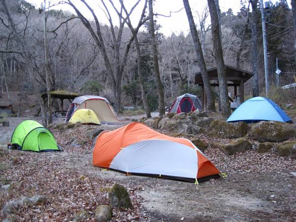 小滝沢キャンプと土岳登山（ベースキャンプ編）