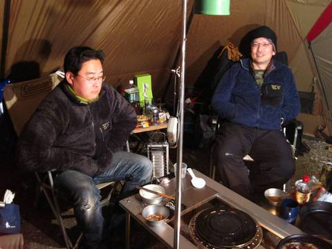 小滝沢キャンプと土岳登山（ベースキャンプ編）