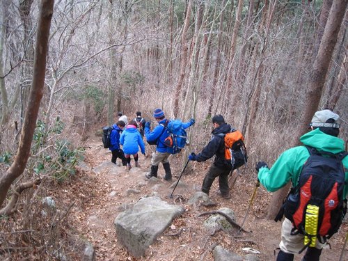 小滝沢キャンプ場と土岳トレッキング