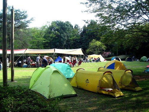 智光山公園キャンプ場