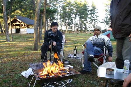 浮島で忘年会！(浮島キャンプ本編)