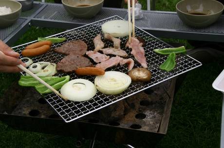 ＧＷ第２弾、雨の若洲海浜公園キャンプ場・・・(爆)