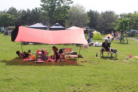 若洲公園キャンプ場