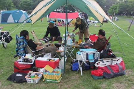 若洲公園キャンプ場