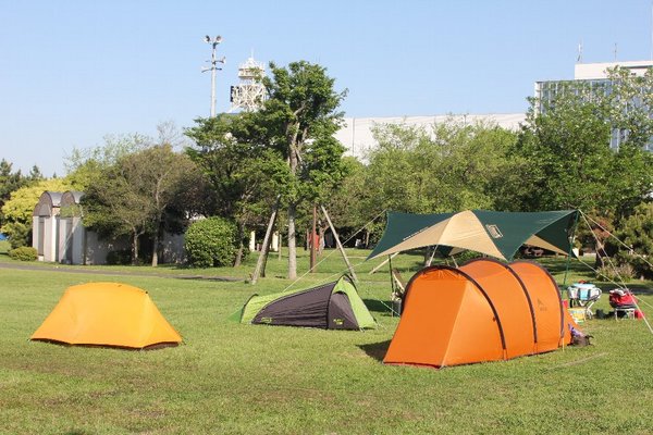 若洲公園キャンプ場