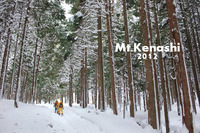 ＊　雪の毛無山　＊　登頂編　