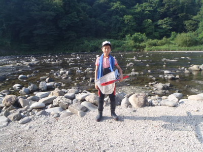 鮎釣りスクール