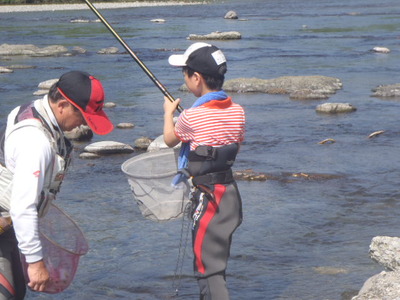 鮎釣りスクール