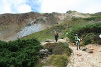 ＊白馬岳～杓子岳～鑓温泉へ＊　白馬岳縦走