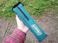 ４５Lのパニアケースに収めるキャンプ道具