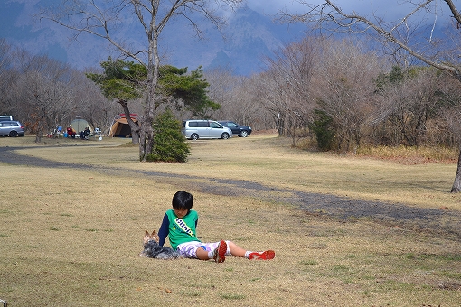 「朝霧ジャンボリーオートキャンプ場」2013/03/22