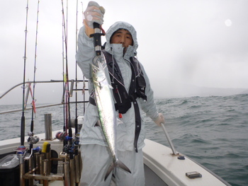 敦賀湾内で、ライトジギング！