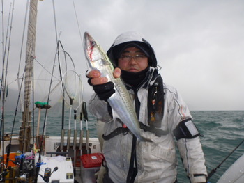 敦賀湾内で、ライトジギング！