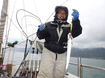 敦賀湾内で、ライトジギング！