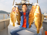 敦賀沖にアジの、ノマセ釣り！