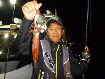 敦賀沖に、半夜便！　