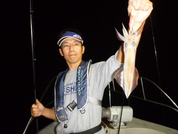 敦賀沖に、半夜便！　