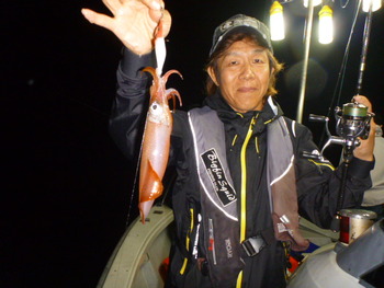 敦賀沖に、半夜便！　