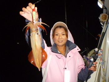 敦賀沖に、半夜便！　