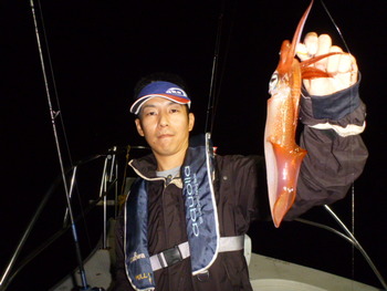 敦賀沖に、半夜便！　