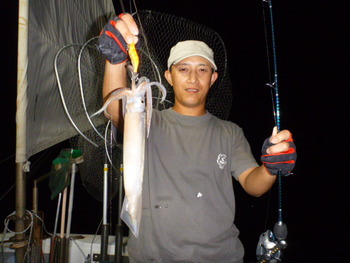 敦賀沖に、半夜便！　