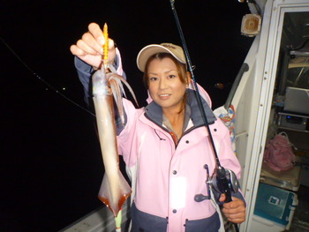 敦賀沖に、半夜便！　