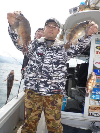 敦賀沖に、メバル＆ジギング！