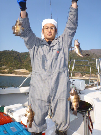 敦賀沖に、メバル！