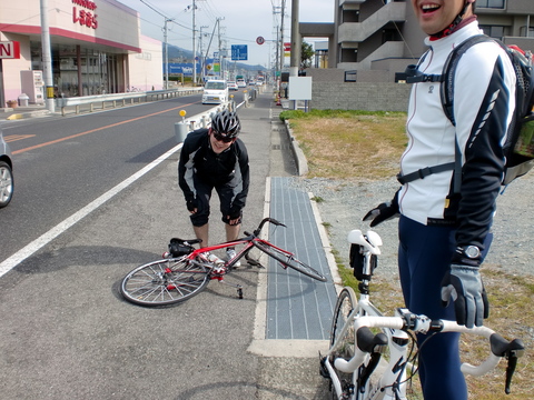 あわ半たこせん100 kmコース、完走しました！