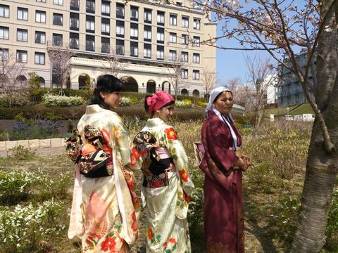 お花見ラン