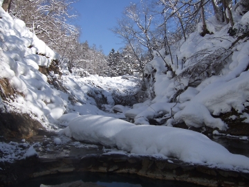 冬の道東キャンプ＠然別峡で鹿の湯探検
