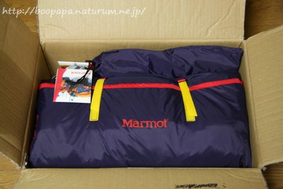 Marmot Swallow 2P　届きました