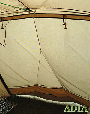 私のアウトドア 防災とキャンプ用品 ティエラの風対策