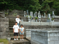 墓参り 2007/08/05 09:05:49