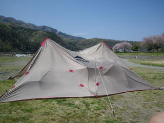 お手軽キャンプ