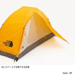 キャンプ＆フィッシングの付録:耐風性の高いアルパインテント！TNF マウンテンショット１・２