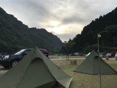 bskkキャンプの朝♪